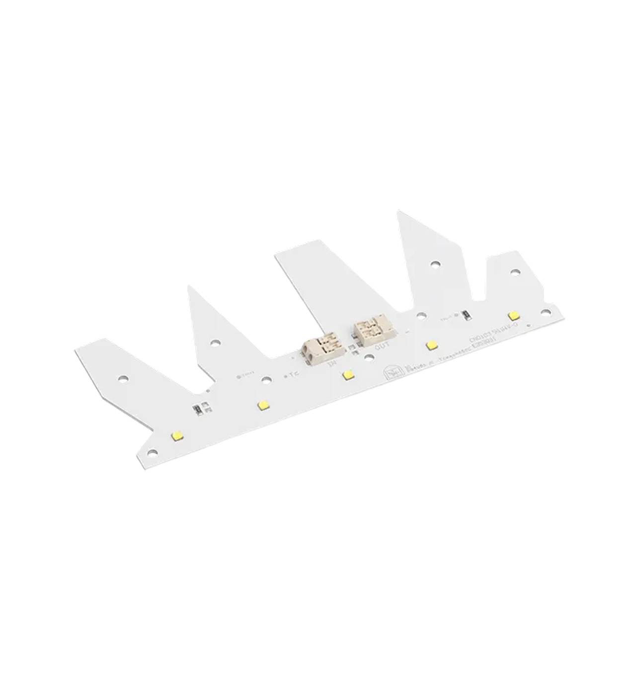 Módulo p/Tubos 150mm 5 Leds de 3W